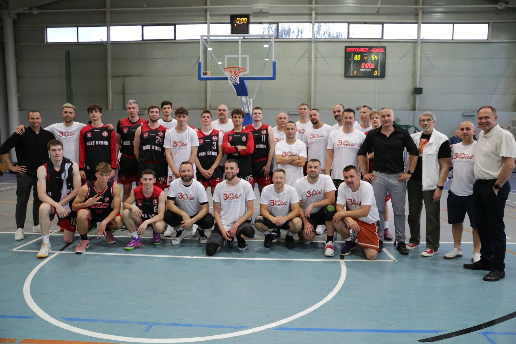 Zespół MKKS Rybnik - drużyna koszykarzy